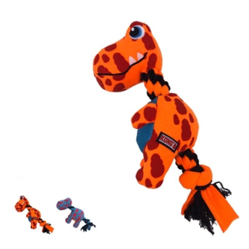 Kong Signatur Dynos Fleece Mit Quietsche Sortiert